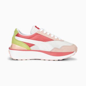Cruise Rider Peony Girl's Sneakers, PUMA White-Loveable-Lily Pad, extralarge-IND