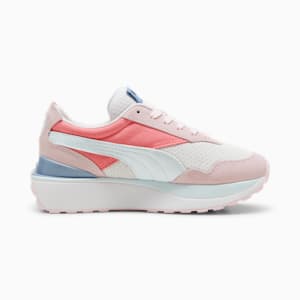 Cruise Rider Peony Girl's Sneakers, Whisp Of Pink-Passionfruit-PUMA White, extralarge-IND