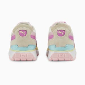 Cruise Rider Peony Toddler's Shoes, Marshmallow-Mauve Pop