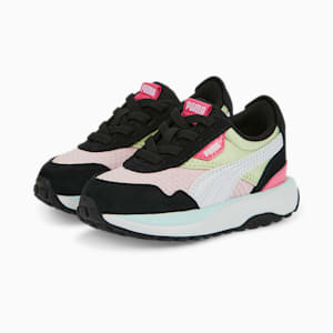 Cruise Rider Peony Toddlers' Shoes, Pistachio-Puma White