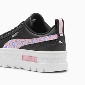 Tenis juveniles Mayze Wild, PUMA Black-Pink Lilac, extralarge