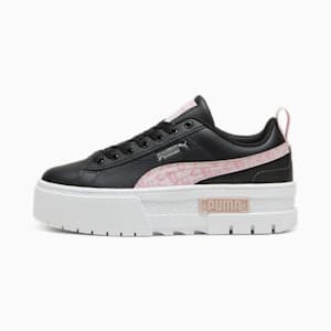 Tenis juveniles Mayze Wild, PUMA Black-Mauved Out, extralarge