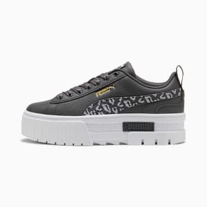 Mayze Wild Sneakers Big Kids, Dusky Gray-Lilac Crush, extralarge