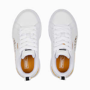 キッズ ガールズ メイズ ワイルド スニーカー 17-21cm, PUMA White-Desert Clay