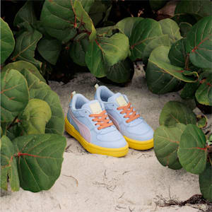 Zapatos deportivos PUMA x TINYCOTTONS CA Pro para bebé, Aspen Gold-Chalk Pink