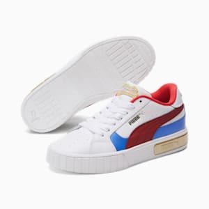Chaussures Cali Star Wonder Woman Jeune, Puma White-Intense Red