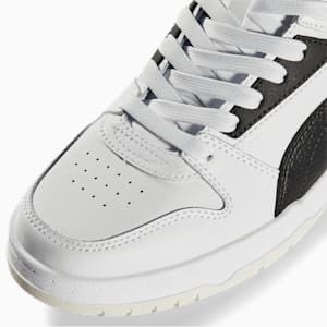 RBD Game Unisex Sneakers, Puma White-Puma Black-Puma Team Gold, extralarge-IND
