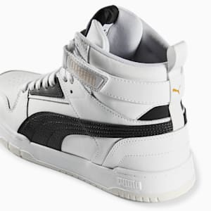RBD Game Unisex Sneakers, Puma White-Puma Black-Puma Team Gold, extralarge-IND