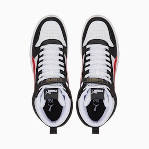 RBD Game Sneakers, Puma White-High Risk Red-Puma Black-Puma Team Gold