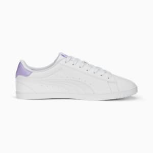 Vikky Lo Pro Women's Sneakers, PUMA White-Vivid Violet-PUMA Gold, extralarge-IND