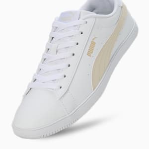 Vikky Lo Pro Women's Sneakers, PUMA White-Alpine Snow-PUMA Gold, extralarge-IND
