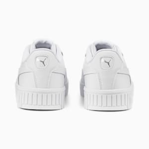 Puma cali white pink silver discount