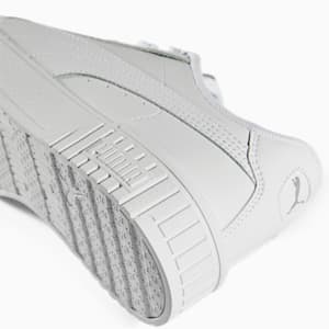 ウィメンズ プーマ キャリーナ 2.0 スニーカー, Puma White-Puma White-Puma Silver, extralarge-JPN