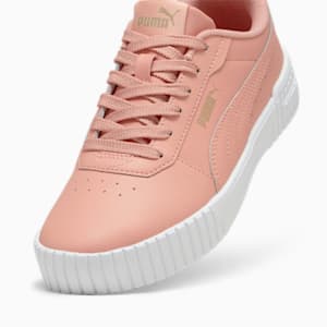 Carina 2.0 Women's Sneakers, Poppy Pink-PUMA Gold-Matte Puma Gold-PUMA White, extralarge-IND