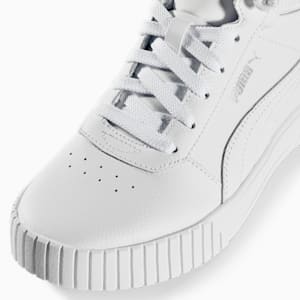 Carina 2.0 Mid Women's Sneakers, Puma White-Puma White-Puma Silver, extralarge-IND