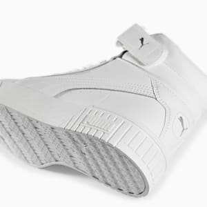 Carina 2.0 Mid Women's Sneakers, Puma White-Puma White-Puma Silver, extralarge-IND