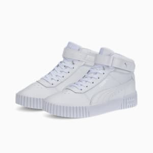Sneakers Carina 2.0 montantes Femme, Puma White-Puma White-Puma Silver, extralarge