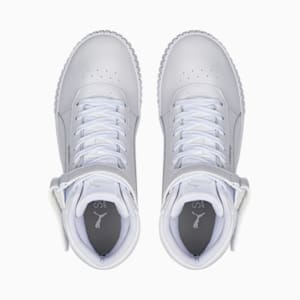 Sneakers Carina 2.0 montantes Femme, Puma White-Puma White-Puma Silver, extralarge