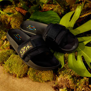 PUMA x Neymar Jr. Leadcat 2.0 CLBR Unisex Slides, Parisian Night-Fizzy Light