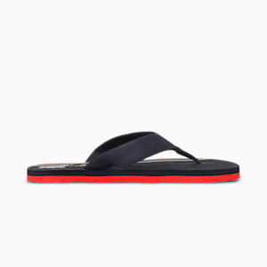 PUMA x Royal Challengers Bangalore Men's Fanwear Flip Flops, Navy Blazer-Flame Scarlet-Puma Team Gold-Puma White, extralarge-IND