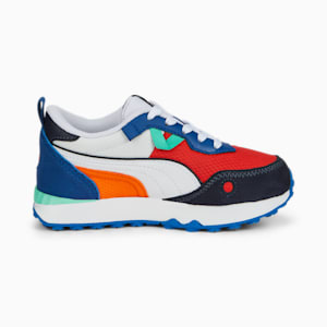 Rider FV Future Vintage Sneakers Kids, Burnt Red-Puma White