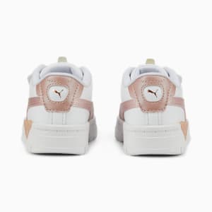 Zapatos deportivos de cierre alternativo Cali Dream Shiny Pack para bebés, Puma White-Rose Gold, extralarge