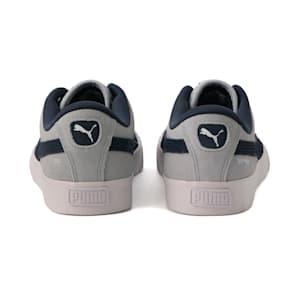 ユニセックス スケートボード スウェード ニトロ スニーカー, Platinum Gray-Parisian Night-Puma White