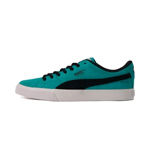 ユニセックス スケートボード スウェード ニトロ スニーカー, Deep Aqua-Puma Black-Puma White