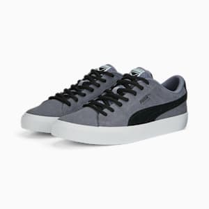 ユニセックス スケートボード スウェード ニトロ スニーカー, Gray Tile-PUMA Black-PUMA White
