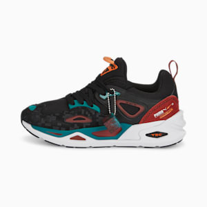 キッズ PUMA x MINECRAFT TRC ブレイズ JR スニーカー 22-25cm, Puma Black-Teal Green