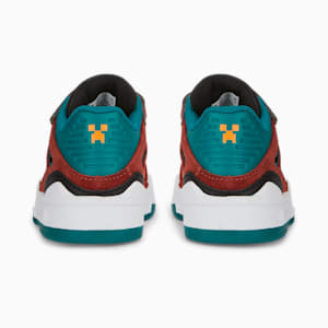 PUMA x MINECRAFT Slipstream Toddlers' Shoes, Russet Brown-Teal Green