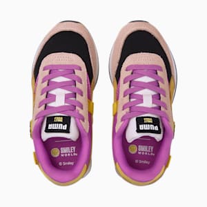 PUMA x SMILEYWORLD Future Rider Little Kids' Shoes, Rose Quartz-Mauve Pop-Puma Black