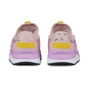 PUMA x SMILEYWORLD Pacer Future Babies'  Sneakers, Rose Quartz-Mauve Pop-Vibrant Yellow