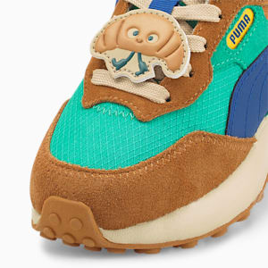 PUMA x TINY COTTONS Rider FV Little Kids' Shoes, Simply Green-Limoges