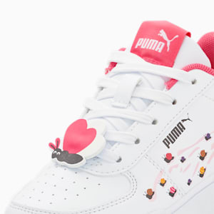Caven Small World Kid's Sneakers, Puma White-Almond Blossom-Sunset Pink-Puma Black