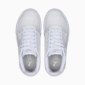 Carina 2.0 Sneakers Youth, Puma White-Puma White-Puma Silver, extralarge-GBR