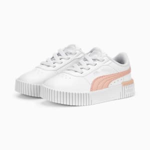 Carina 2.0 AC Sneakers Babies, PUMA White-Rose Dust-PUMA Silver, extralarge-GBR