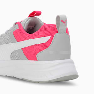 Evolve Run Mesh Youth Sneakers, Cool Light Gray-PUMA White-Glowing Pink, extralarge-IND