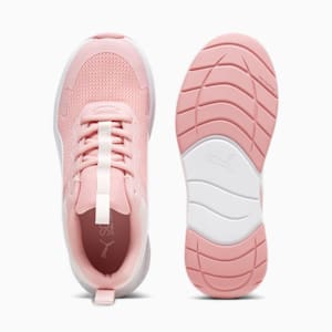 キッズ プーマ エボルブラン メッシュ スニーカー 22-25cm, Peach Smoothie-PUMA White, extralarge-JPN