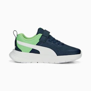 Evolve Run Mesh Kids' Sneakers, Dark Night-PUMA White-Summer Green, extralarge-IND