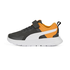 Evolve Run Mesh Kids' Sneakers, Shadow Gray-PUMA White-Clementine, extralarge-IND