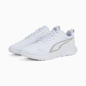 All Day Active Unisex Sneakers, Puma White-Gray Violet, extralarge-IND