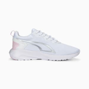 All Day Active Unisex Sneakers, PUMA White-Pearl Pink-PUMA Silver, extralarge-IND