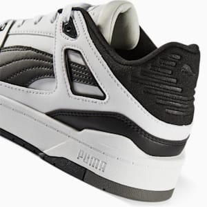 Zapatos deportivos Slipstream para mujer, Puma White-Puma Black-Glacier Gray, extragrande