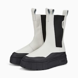 Mayze Stack Chelsea Boot Women, Vaporous Gray