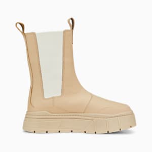 Mayze Stack Women's Chelsea Boot, Light Sand, extralarge-GBR