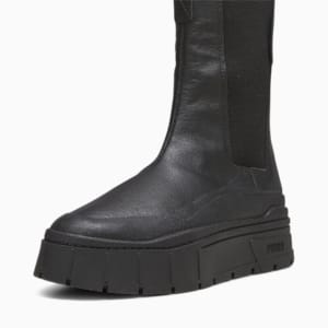 Mayze Stack Women's Chelsea Boot, PUMA Black, extralarge-GBR