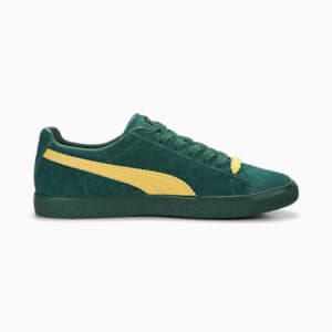 Clyde Super PUMA Unisex Sneakers, Evergreen-Sun Ray Yellow, extralarge-IND