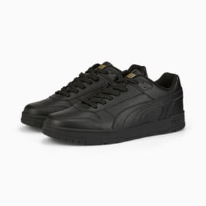 RBD Game Low Unisex Sneakers, Puma Black-Puma Black-Puma Team Gold, extralarge-IND