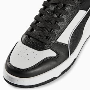 RBD Game Low Unisex Sneakers, Puma Black-Puma White-Puma Team Gold, extralarge-IND